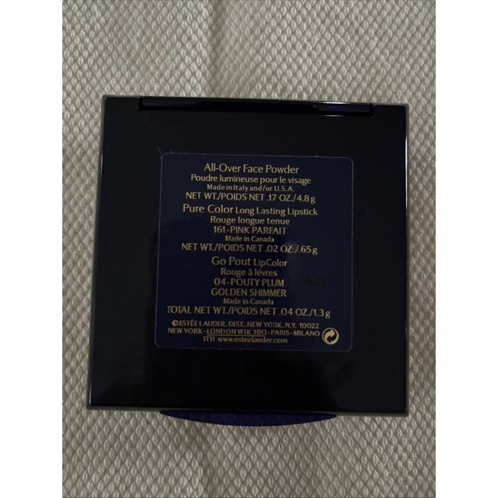 ESTEE LAUDER~ALL-OVER FACE POWDER & PURE COLOR/GO POUT‎ LIP PALETTE ~ RARE ~ NEW